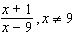 <strong>Reduce the following rational expression to lowest terms, if possible. Also, specify any restrictions on the variable. </strong> A) B) C) D) E)