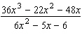 <strong>Reduce the following rational expression to lowest terms, if possible. </strong> A) B) C) D) E)