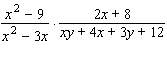 <strong>The following problem involves some factoring by grouping. Remember, before you can divide out factors common to the numerator and denominator of a product, you must factor completely. </strong> A) B) C) D) E)