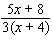 <strong>Perform the indicated operation. </strong> A) B) C) D) E)