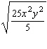 <strong>Put the radical expression into simplified form. Assume the variables represent positive numbers. </strong> A) B) C) D) E)