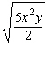 <strong>Put the radical expression into simplified form. Assume the variables represent positive numbers. </strong> A) B) C) D) E)