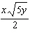 <strong>Put the radical expression into simplified form. Assume the variables represent positive numbers. </strong> A) B) C) D) E)