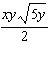 <strong>Put the radical expression into simplified form. Assume the variables represent positive numbers. </strong> A) B) C) D) E)