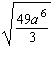 <strong>Put the radical expression into simplified form. Assume the variable represents a positive number. </strong> A) B) C) D) E)