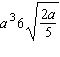 <strong>Put the radical expression into simplified form. Assume the variable represents a positive number. </strong> A) B) C) D) E)