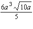 <strong>Put the radical expression into simplified form. Assume the variable represents a positive number. </strong> A) B) C) D) E)