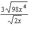 <strong>Put the radical expression into simplified form. Assume the variable represents a positive number. </strong> A) B) C) D) E)