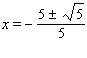 <strong>Solve the equation. </strong> A) B) C) D) E)