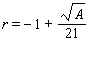 <strong>If you invest in an account with interest rate r compounded annually, the amount of money A in the account after years is given by the formula: </strong> A) B) C) D) E)