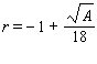<strong>If you invest in an account with interest rate r compounded annually, the amount of money A in the account after years is given by the formula: </strong> A) B) C) D) E)