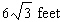 <strong>The lengths of all three sides of an equilateral triangle are 12 feet. Find the height of the triangle.</strong> A) B) C) D) E)