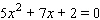 <strong>Solve the equation by using the quadratic formula. </strong> A) B) C) D) E)
