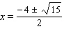 <strong>Solve the equation by using the quadratic formula. </strong> A) B) C) D) E)