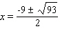 <strong>Solve the equation by using the quadratic formula. </strong> A) B) C) D) E)