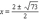 <strong>Solve the equation by using the quadratic formula. </strong> A) B) C) D) E)