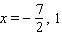 <strong>Solve the equation by using the quadratic formula. </strong> A) B) C) D) E)