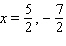 <strong>Solve the equation by using the quadratic formula. </strong> A) B) C) D) E)