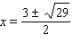<strong>Solve the equation by using the quadratic formula. </strong> A) B) C) D) E)