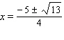 <strong>Solve the equation by using the quadratic formula. </strong> A) B) C) D) E)