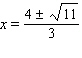 <strong>Solve the equation by using the quadratic formula. </strong> A) B) C) D) E)