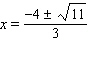 <strong>Solve the equation by using the quadratic formula. </strong> A) B) C) D) E)