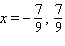 <strong>Solve the equation using the quadratic formula. (Notice )</strong> A) B) C) D) E)