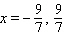 <strong>Solve the equation using the quadratic formula. (Notice )</strong> A) B) C) D) E)