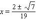 <strong>Solve the following equation by first multiplying both sides by the LCD and then applying the quadratic formula to the result. </strong> A) B) C) D) E)