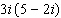 Multiply the complex numbers.  