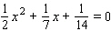 Solve the quadratic equation. Use whatever method seems to fit the situation or is convenient for you.  