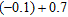 <strong>Find the sum. </strong> A) 0.6 B) 1 C) 0.5 D) 0.8 E) 0.9