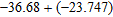 Use a calculator to subtract.  