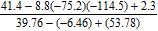 Use a calculator to evaluate the expression.  