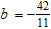 <strong>Solve the equation. 37 = -5 - 11 b</strong> A) B) C) D) E)