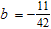 <strong>Solve the equation. 37 = -5 - 11 b</strong> A) B) C) D) E)