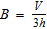 <strong>Solve the formula for B . Volume of a pyramid: </strong> A) B) C) D) E) none of these