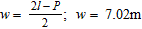<strong>The perimeter of a rectangle with length and width is given by the formula . Solve this formula for . If the perimeter of a certain rectangle is 46.54 meters and its length is 16.25 meters, find its width.</strong> A) B) C) D) E)