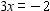 Graph the linear equation.  
