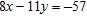 <strong>Find the equation of the line that contains the given point and has the given slope. </strong> A) B) C) D) E)