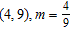 Find the equation of the line that contains the given point and has the given slope. Express equation in the form , where A , B , and C are integers.
