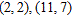 Find the equation of the line that contains the two given points. Express the equation in the form , where A , B , and C are integers.