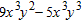 <strong>Determine the degree of the given polynomial. </strong> A) 5 B) 0 C) 9 D) 6 E) 1