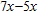 <strong>Subtract the monomials. </strong> A) B) -3 C) D) E)