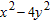 Use the difference of squares pattern to factor the polynomial.