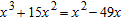 Solve the equation.  