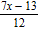 <strong>Add the rational expressions. Be sure to express your answer in simplest form. </strong> A) B) C) D) E)