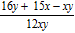 <strong>Add or subtract the rational expressions. Be sure to express your answer in simplest form. </strong> A) B) C) D) E)