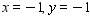 <strong>Solve the system by graphing: </strong> A) B) C) D)
