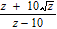 <strong>Rationalize the denominator and simplify. The variable represents a positive real number. </strong> A) B) C) D) E)